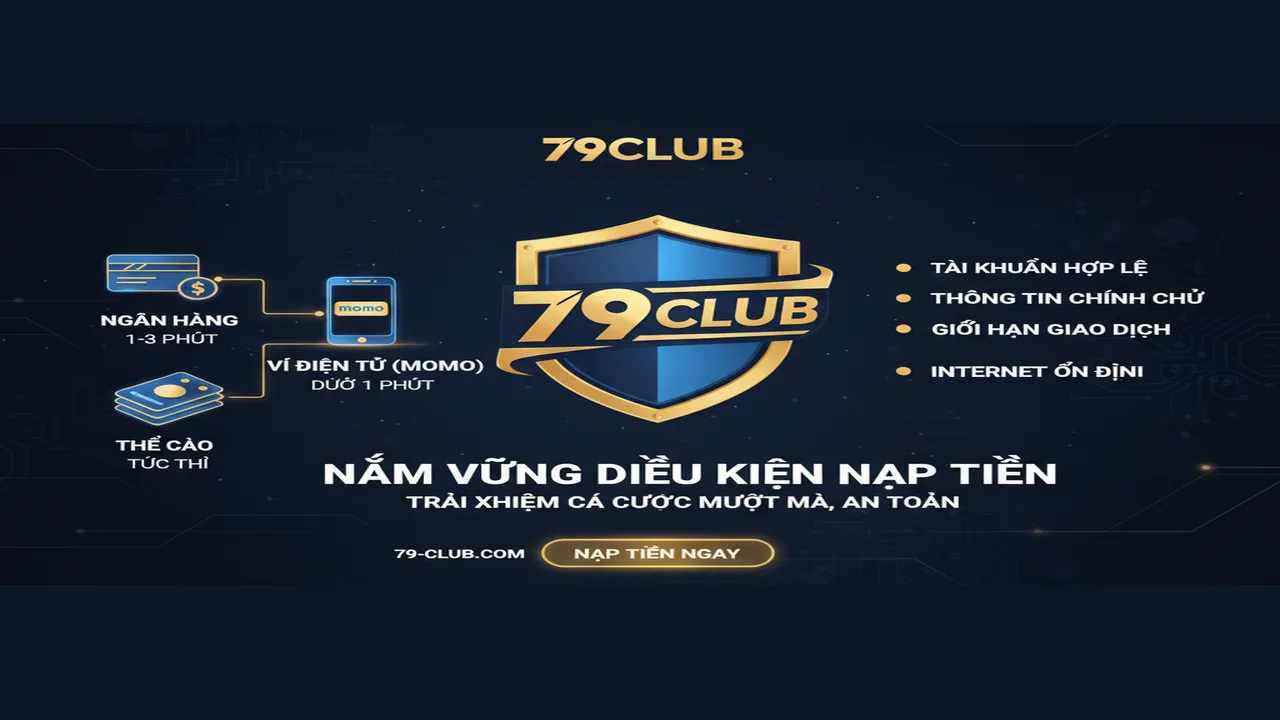 Điều kiện nạp tiền 79Club