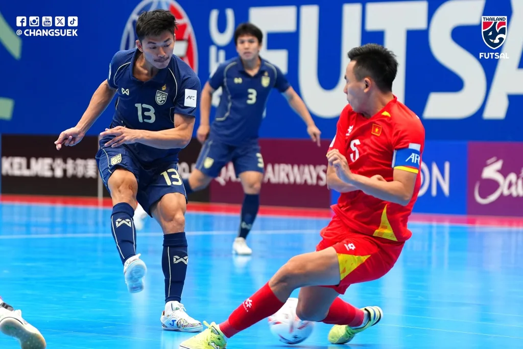 Futsal Việt Nam 0-0 Thái Lan (hết hiệp 1): Công Viên bỏ lỡ cơ hội đối mặt