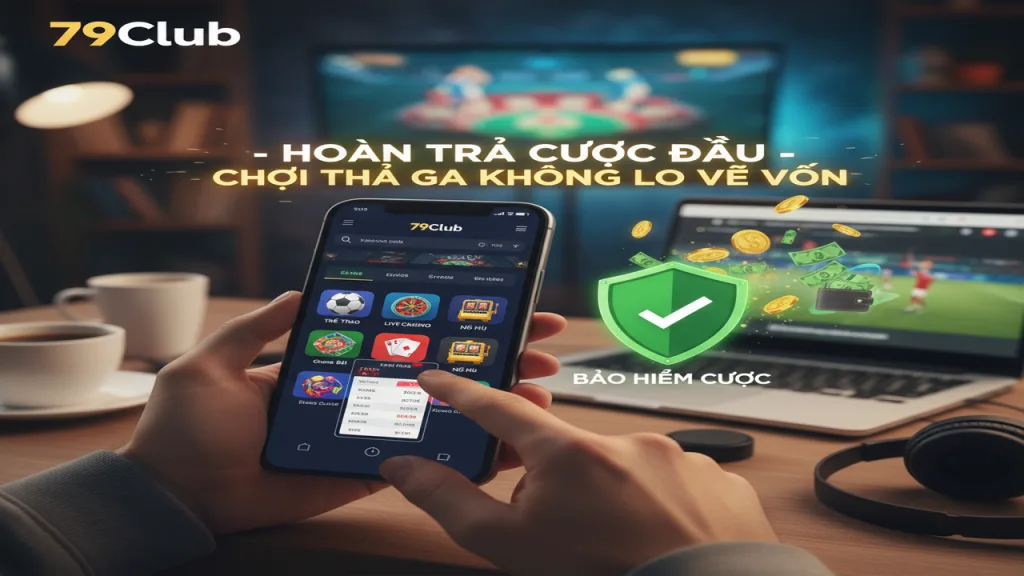 Hoàn trả cược đầu 79Club