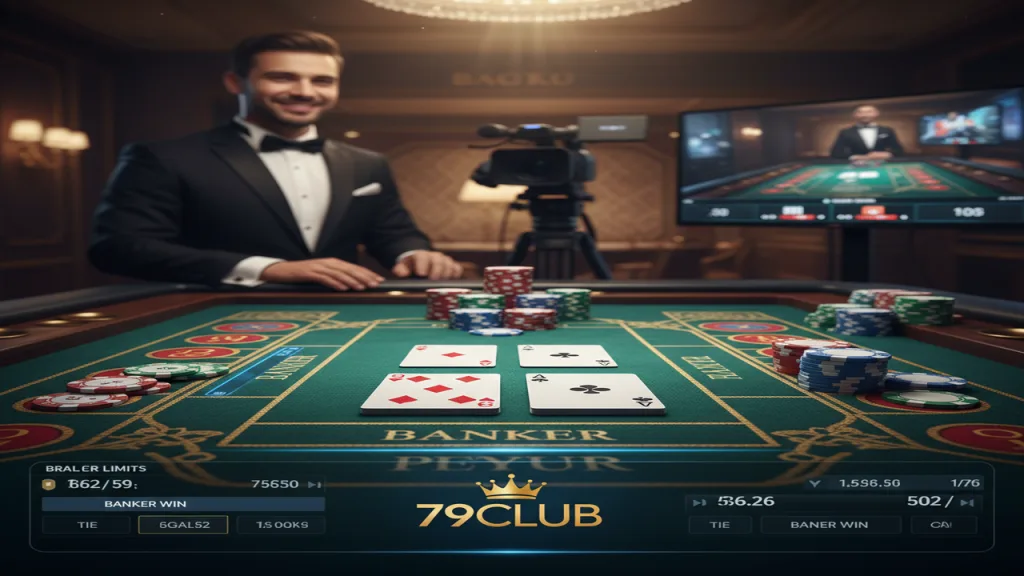 Luật chơi Baccarat 79Club