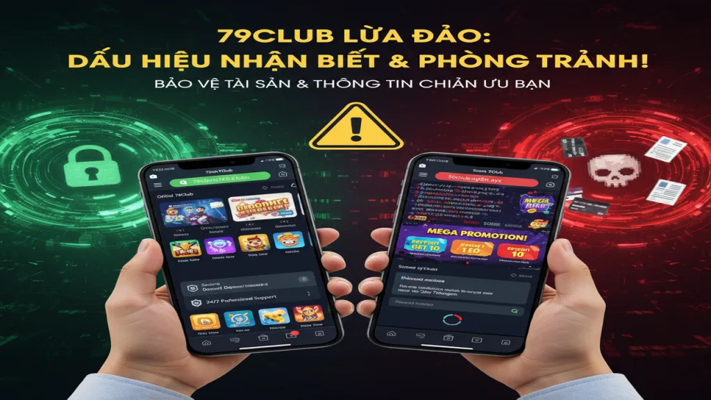 Nhận biết trang lừa đảo 79Club