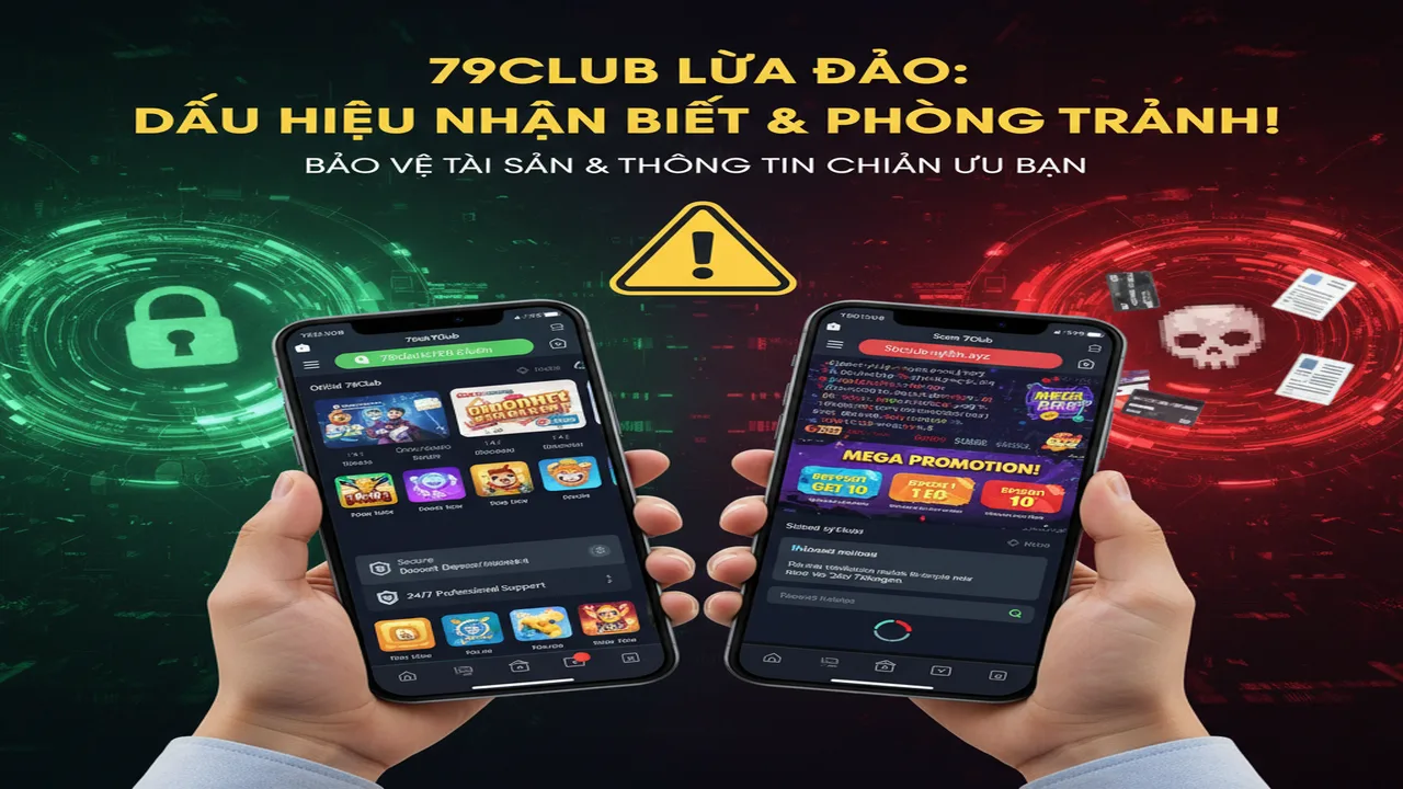 Nhận biết trang lừa đảo 79Club