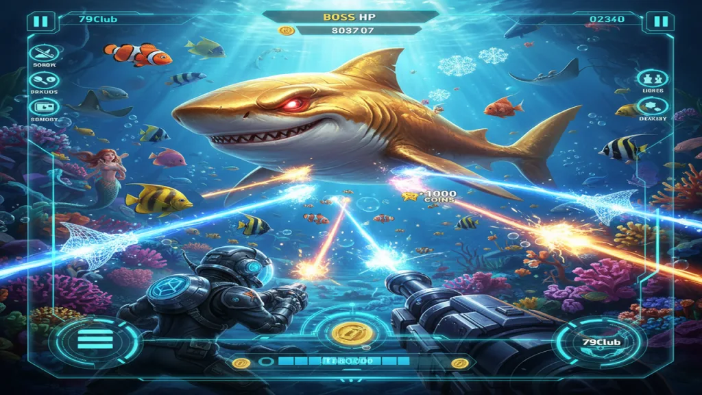 Mẹo săn Cá Mập Vàng 79Club