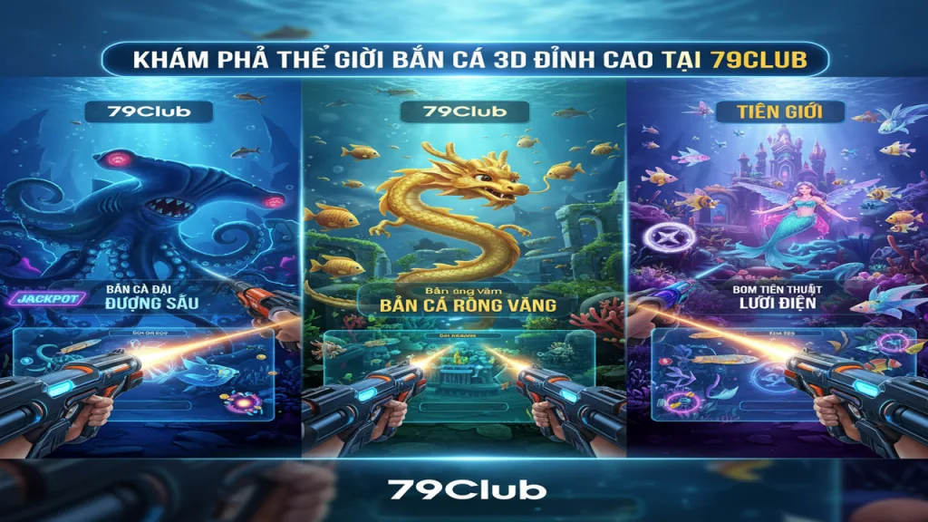 Top sảnh Bắn Cá 3D 79Club