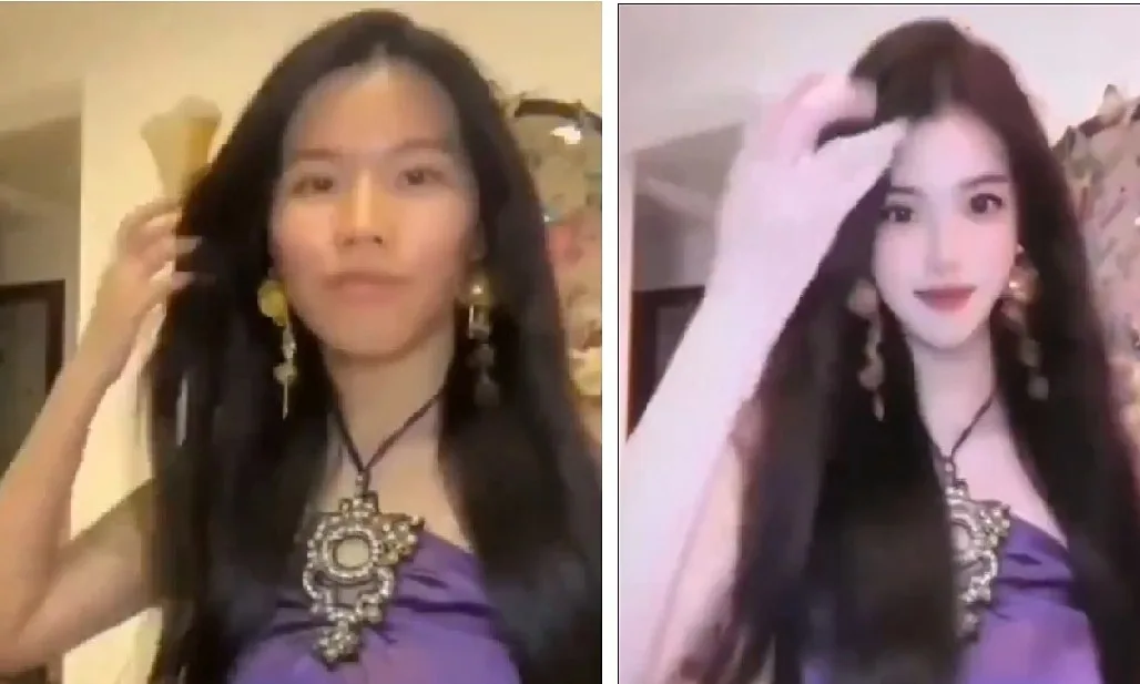 Sự cố mất bộ lọc khiến nữ streamer lộ dung mạo thật gây 'bão mạng'