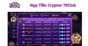 Nạp Tiền Cryptor 79Club