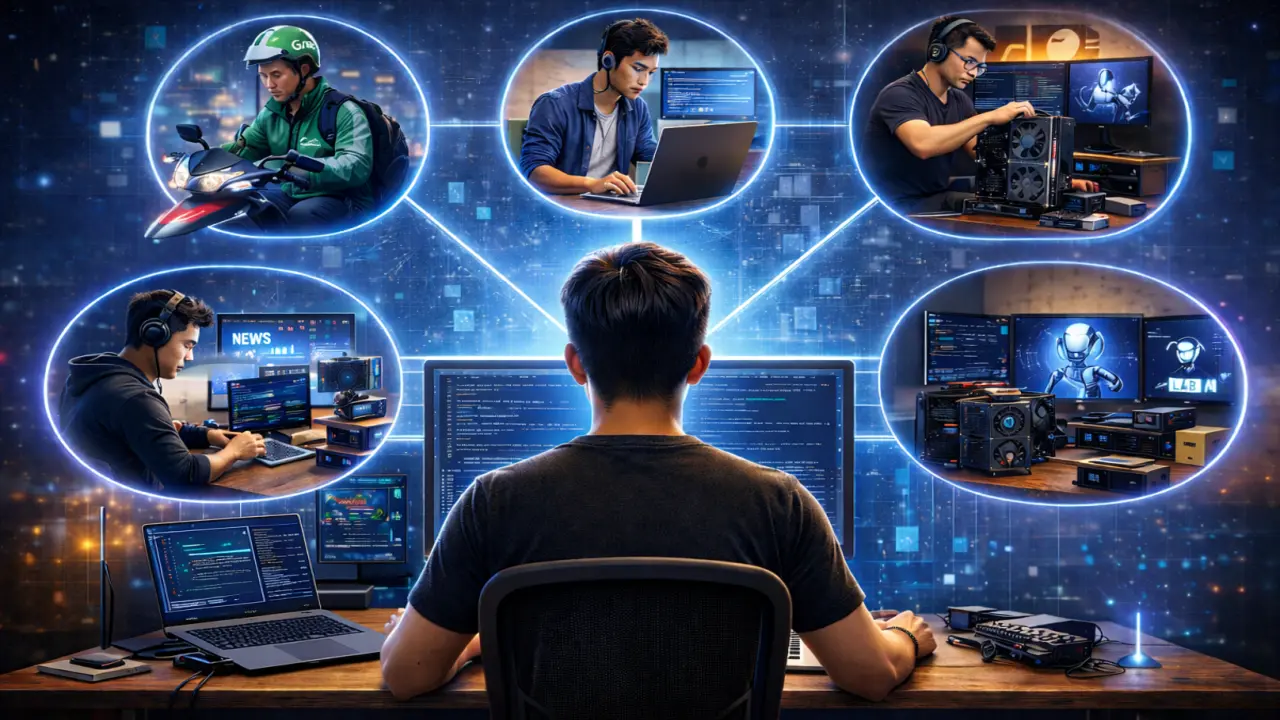 Lập trình viên Việt xoay xở thế nào khi AI làm giảm thu nhập