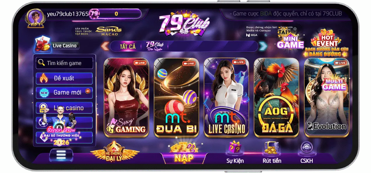 Live Casino 79Club