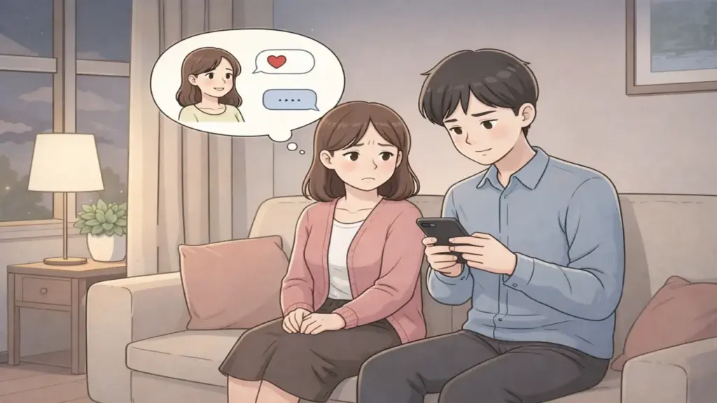 Sếp nữ nhắn tin tâm sự với chồng tôi bất kể ngày đêm