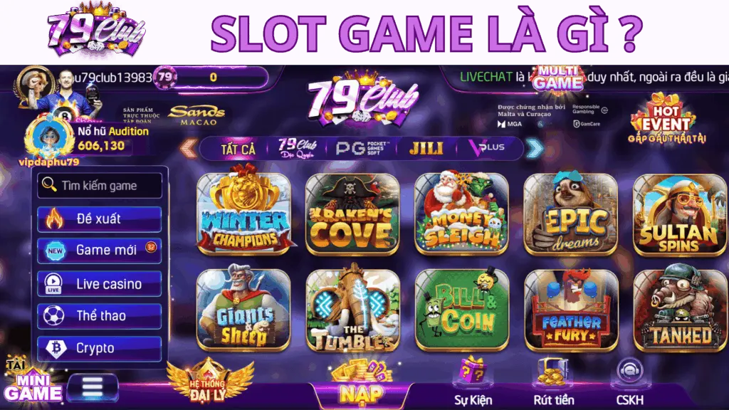 Slot Game Là gì 79-club.com