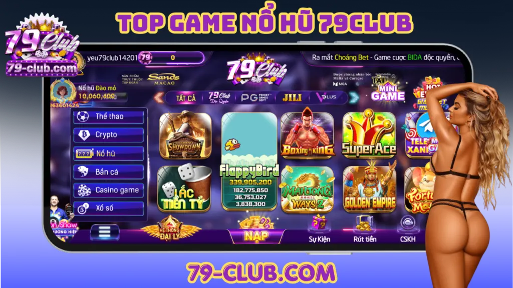 Top game nổ hũ 79club