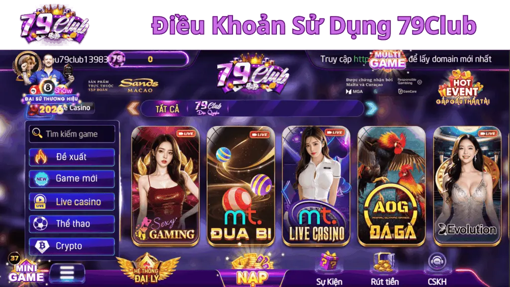 Điều Khoản Sử Dụng 79Club