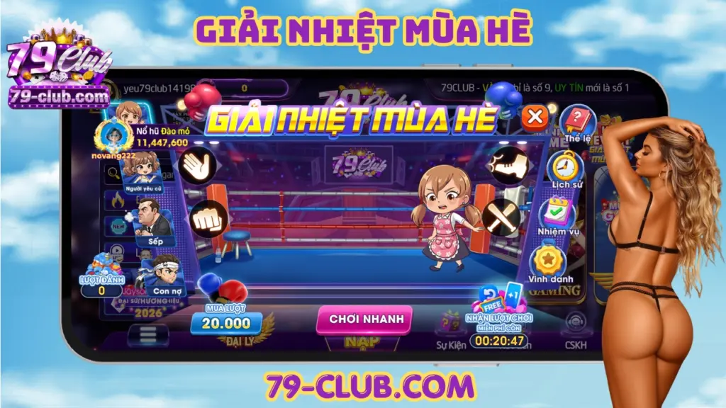 Giải nhiệt mùa hè 79club