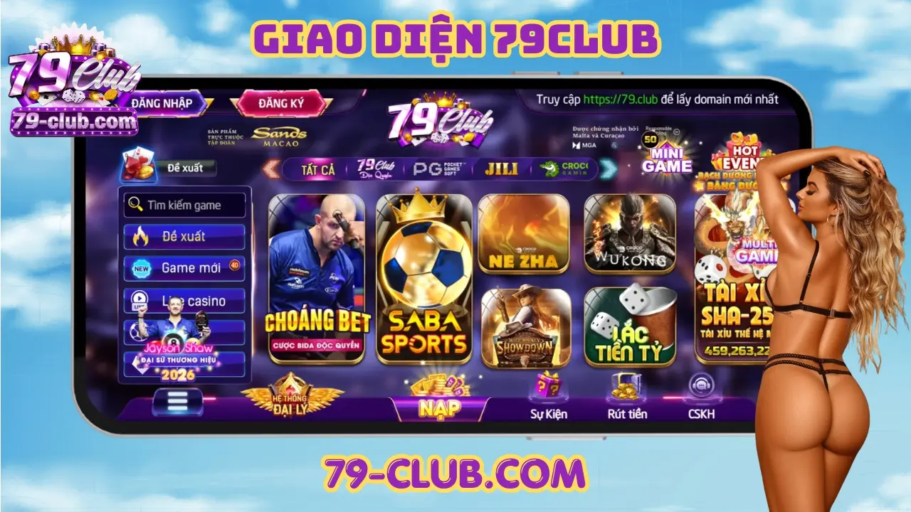 Giao diện 79Club
