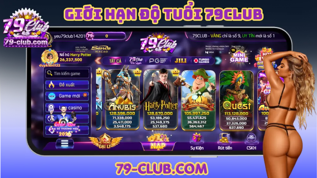 Giới hạn độ tuổi 79club