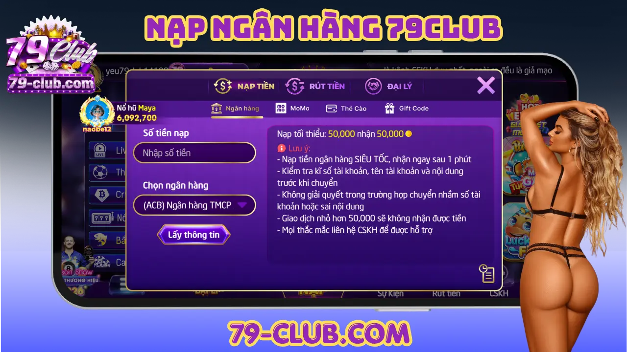 Nạp Ngân Hàng 79Club